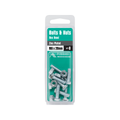 Pinnacle M6 x 20mm Zinc Plated Hex Head Bolts and Nuts 8 Pack - Silver - SuperSaverAU - view 3