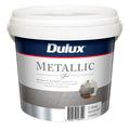 Dulux Metallic Effect Paint 2L Water Based Silver Interior Finish - SuperSaverAU - view 1