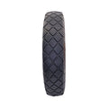 Easyroll 4.0 x 8" Flat Free Puncture Proof Wheelbarrow Wheel, PU Foam Steel, 150kg