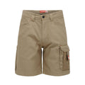 Hard Yakka Khaki Legends Cargo Shorts 107R - Durable - Relaxed Fit - Multiple Pockets - SuperSaverAU - view 1