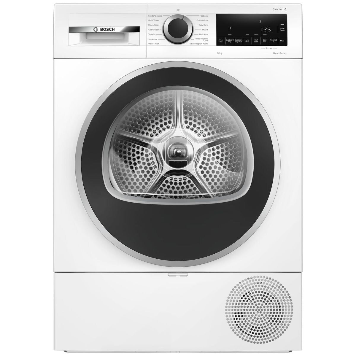 Bosch Series 4 9kg Front Load Washer and Series 6 9kg Heat Pump Dryer Package - WAN28227AUWQG24203AU