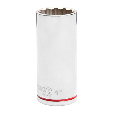 Kincrome 1 1/2" Drive Deep Socket - Chrome Vanadium Steel - Rust Resistant - SuperSaverAU - view 1