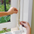Raven 5000mm White RP14 Polyester Foam Self Adhesive Weather Strip