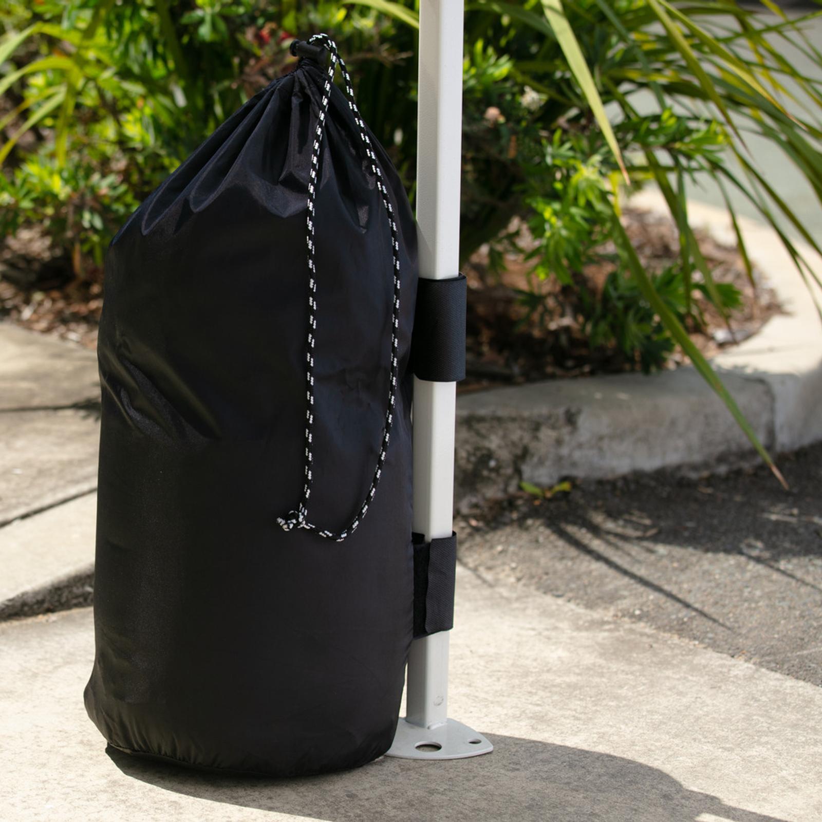 OZtrail Sand Bag Gazebo Weights Kit 4 Pack Velcro Strap Polyester