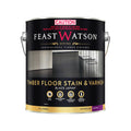 Feast Watson Black Japan Timber Floor Stain & Varnish 4L - Oil Based, Satin, UV Resistant & Waterproof