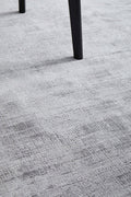 Rug Culture Bliss Extra Large Rug 320x230cm - Grey Hand Loomed Viscose - BLSGREY320X230