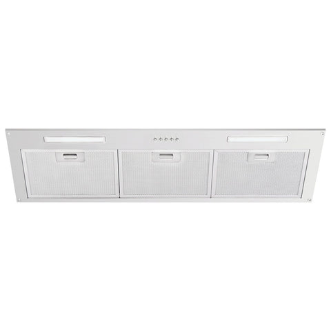 Schweigen 90cm Stainless Steel Undermount Rangehood - 1080m³/h - On-Board Motor - Three Filters - NAUM-9