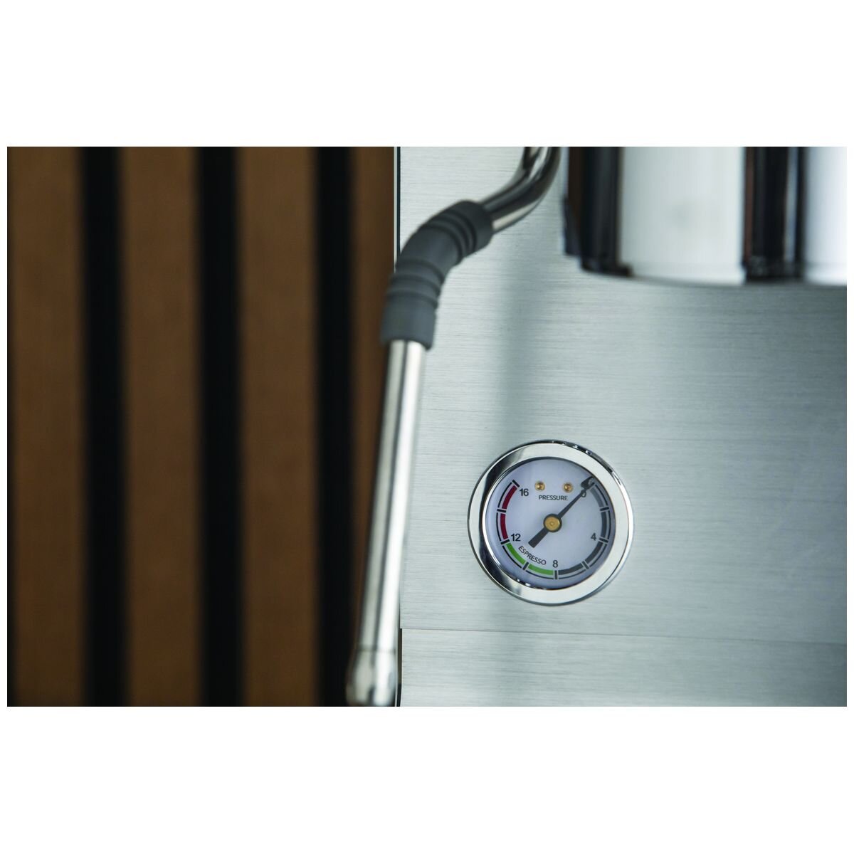 Smeg Minipro Espresso Coffee Machine - 15 Bar, Triple Thermoblock, Shot Timer, Matte White - EMC02WHMAU