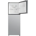 Haier 311L Top Mount Fridge - Satina Silver - Frost Free - Multi-Zone Air - 4.5 Star Rating - HRF330TS