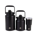 Oztrail 2.5L Insulated Jug Drink Flask - Matte Charcoal - 18/8 Stainless Steel - SuperSaverAU - view 5