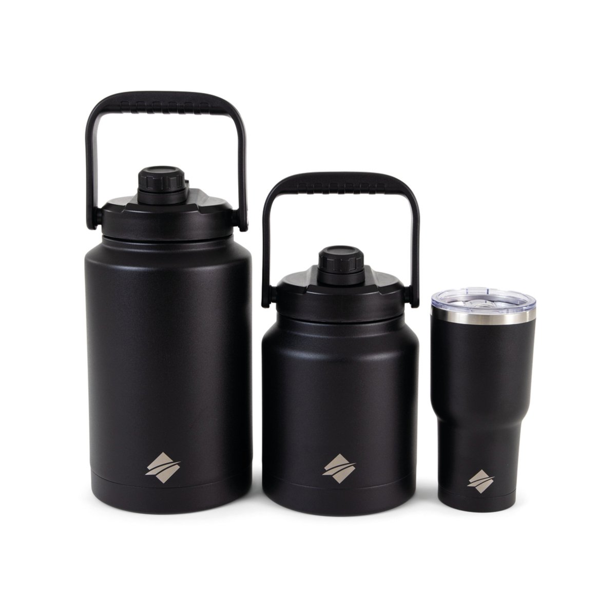 Oztrail 2.5L Insulated Jug Drink Flask - Matte Charcoal - 18/8 Stainless Steel - SuperSaverAU - view 5