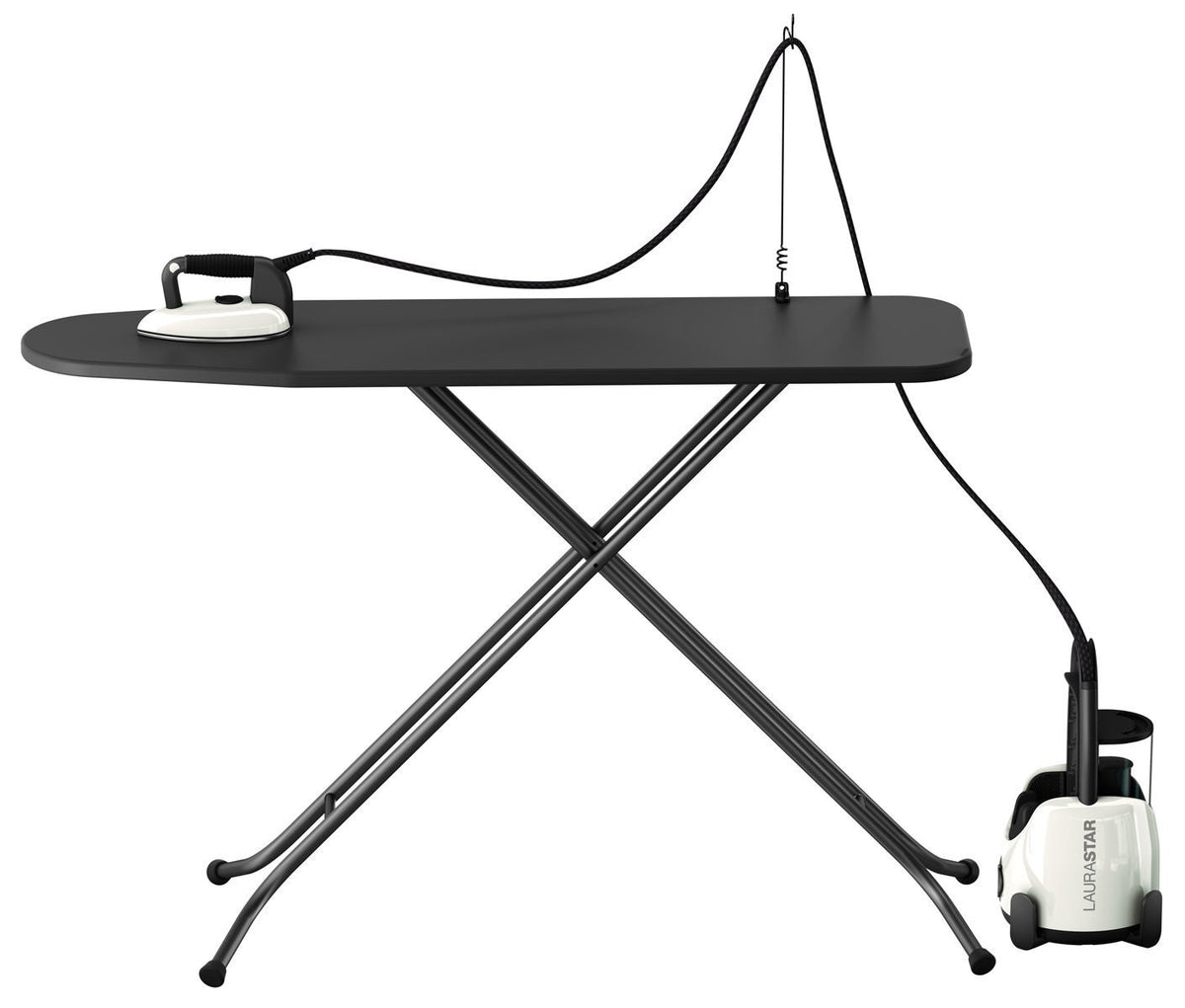 Laurastar Lift Steam Iron - 2200W, 1L Water Tank, Heats Up in 3 Minutes, Pure White - 511