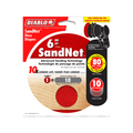 Diablo 150mm 80 Grit SandNET Orbital Discs with Connection Pad 10 Pack