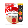 Diablo 150mm Orbital Sandnet Discs 10 Pack - 80 Grit - Clog-Reducing Design - SuperSaverAU - view 1