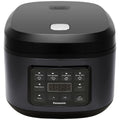 Panasonic 10-cup rice and multi cooker - Fuzzy Logic, Quick Cook function, black - SR-DA182KST