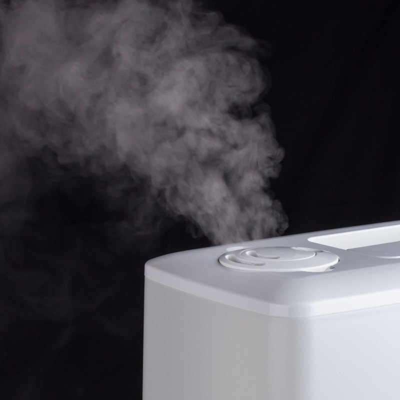 Ionmax 6.5L humidifier - UV sterilisation, dual mist outlet, hydrostat humidity control - ION90