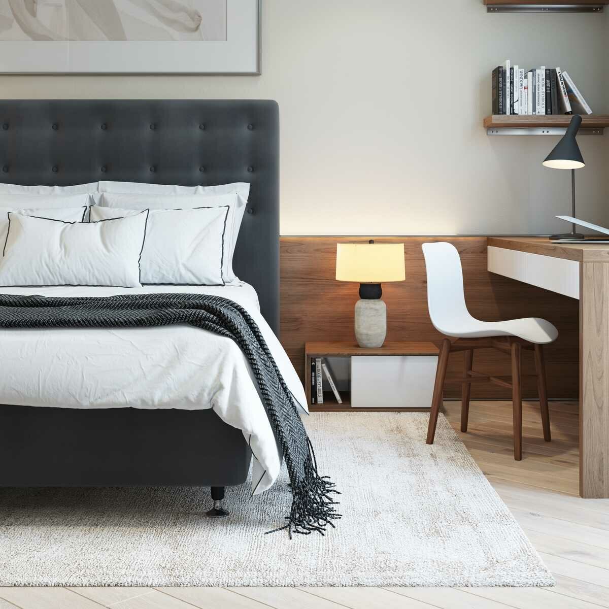 A.H. Beard Domino Oslo Firm Queen Mattress - Conforma Coil 5 Zone - Gel Infused Memory Foam - DOSLOFMQUE