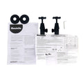 Mondella Cadenza Matte Black 1/2 Turn Washing Machine Set, Brass