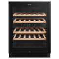 Vintec 40 Bottle Dual Zone Wine Fridge - Black, UV-Protected Glass Door, Inverter Compressor - VWD820SCB-X