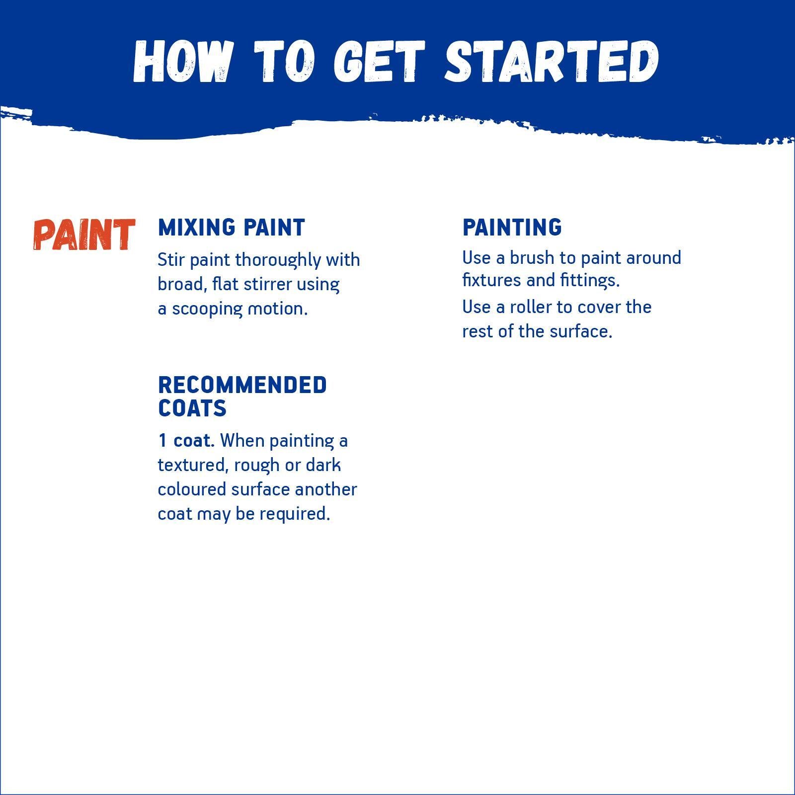 British Paints 4 In 1 Prep Primer Sealer Undercoat White 2L - Water Based Acrylic, Interior & Exterior
