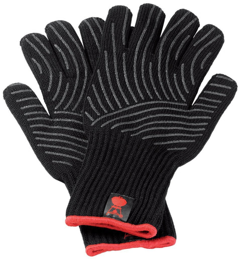 Weber high temperature premium gloves in small - barbecue accessory for hot items - 6669