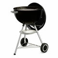 Weber Original 47cm Charcoal Kettle BBQ - Black - Built-In Lid Thermometer - One-Touch Cleaning - K1241324