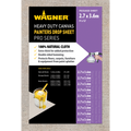 Wagner 3.65 x 2.74m Heavy Duty Cotton Canvas Drop Sheet