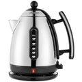 Dualit Jug Kettle 1.5L - Gloss Black Polished Finish, 2400W Rapid Boil, 360 Degree Base - DU72040