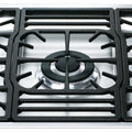 Smeg 90cm 5 Burner Gas Cooktop - Satin Stainless Steel - Wok Burner - Ultra-Low Profile - PGA95-4