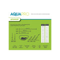 Aquapro AP2400F Pond & Fountain Pump 92W Submersible, Adjustable Flow, 19mm Tubing
