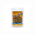 Zenith 8g Chipboard Screws - Countersunk Rib Head - 30mm - Gold - 100 Pack - SuperSaverAU - view 2