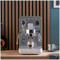 Smeg Minipro Espresso Coffee Machine - 15 Bar, Triple Thermoblock, Shot Timer, Matte White - EMC02WHMAU