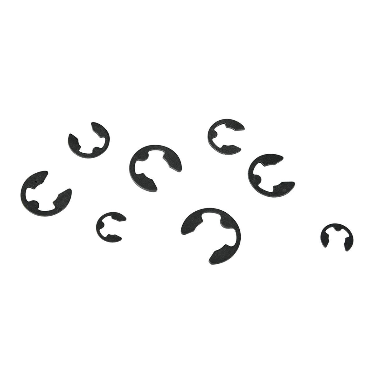Pinnacle E Clips - 16 Pack - Metal - Assorted Sizes - SuperSaverAU - view 1