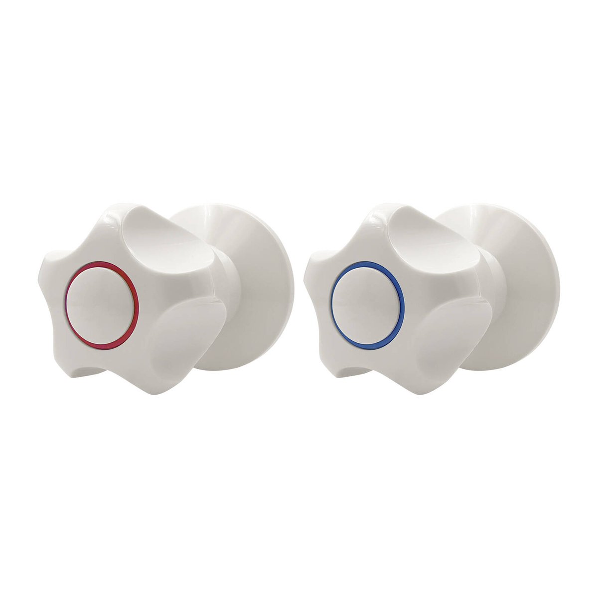 Shaw Mason Ivory Wall Top Assembly with Handles - 2 Pack - 65mm x 65mm x 105mm - Durable and Easy to Install - SuperSaverAU - view 1