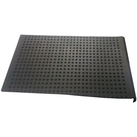 Ideal Diy Floors Black Rubber Stair Tread 25x75cm Flexible Grip - SuperSaverAU - view 1