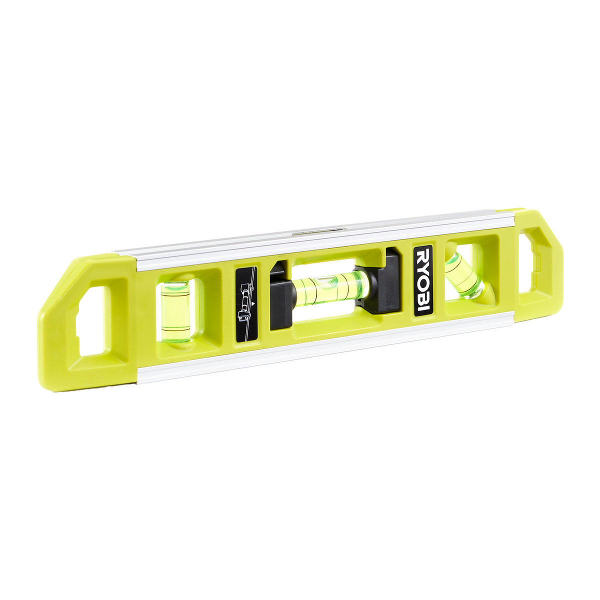 Ryobi 255mm 2 in 1 Torpedo Line Level - Magnetic Base - Durable Aluminium - Accurate Leveling - SuperSaverAU - view 5