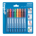 Empire 8 Piece Permanent Marker Pack - Multi Coloured - 18.8mm x 186mm - Durable Ink - SuperSaverAU - view 1
