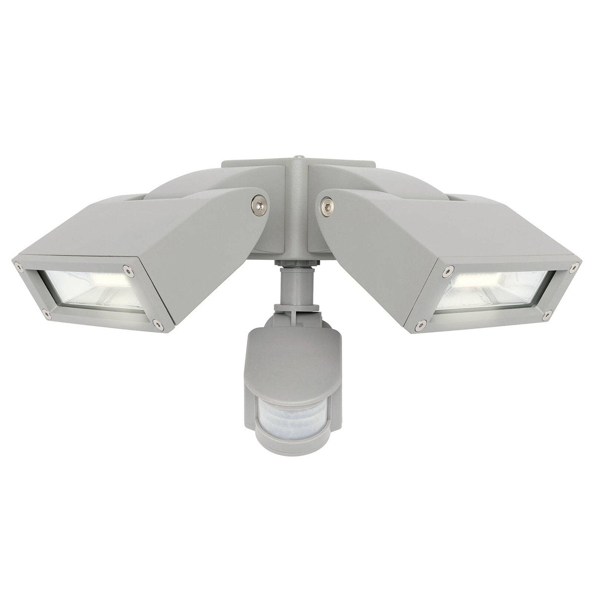 Brilliant 24W LED Silver Nighthawk Sensor Flood Light - 400mm x 350mm - SuperSaverAU - view 2