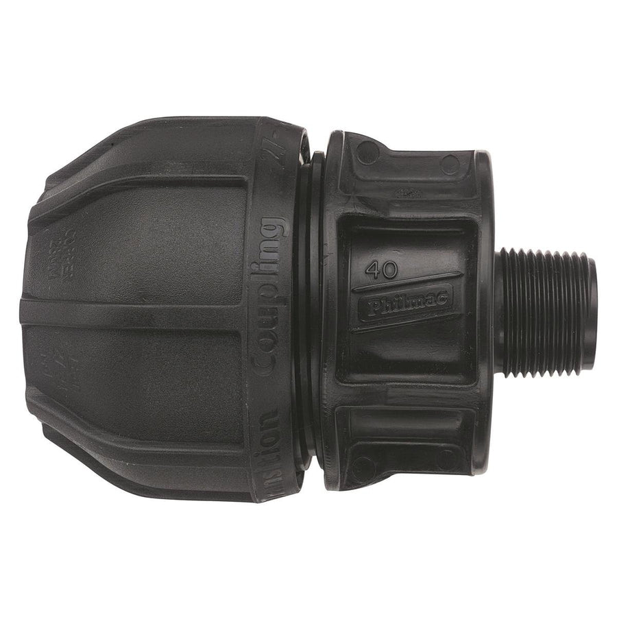 Philmac Universal Transition Coupling 15 21mm Polypropylene Durable - SuperSaverAU - view 1