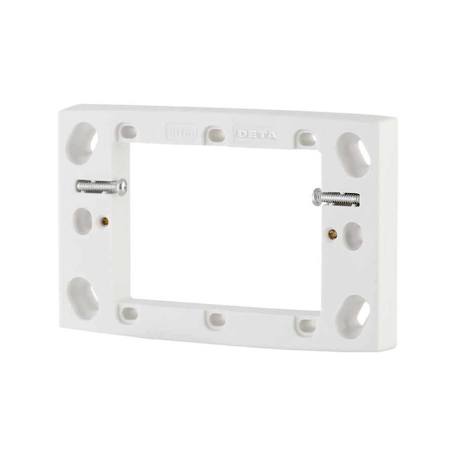 Deta Shallow Mounting Block 5 Pack - 14mm Deep Polycarbonate - Durable - SuperSaverAU - view 1