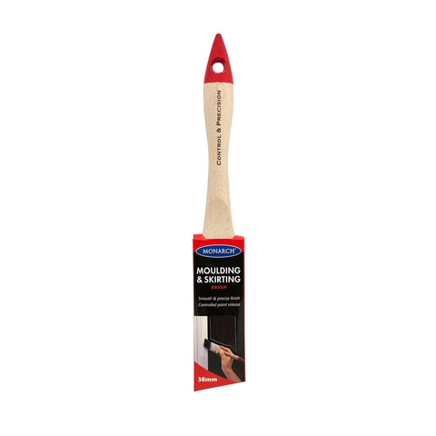 Monarch Moulding & Skirting Paint Brush - 38mm - Synthetic - Ergonomic Handle - SuperSaverAU - view 1