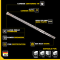 Kango K4 SDS Max Drill Bit - 20mm x 520mm - Solid Carbide - Steel - SuperSaverAU - view 2