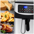 Kitchen Couture Digital Air Fryer 12L - Stainless Steel - One-Touch Controls, Preset Functions - 10001717