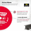 Diablo 254mm Circular Saw Blade - Steel - 50 Teeth - Durable Cuts - SuperSaverAU - view 3