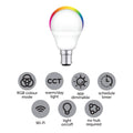 Arlec B15 LED Globe 5.5W 470lm RGB Colour Mode - Smart Home Automation - SuperSaverAU - view 5