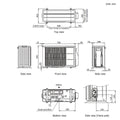 Fujitsu 3.5kW Reverse Cycle Cassette Air Conditioner - 4kW Heating, Inverter, Washable Panel - SET-AUTH12KVLA