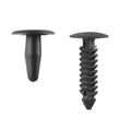 Pinnacle Black Nylon Assorted Trim Clips - 4 Pack