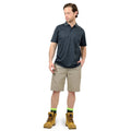 Citeco Grey Dry Fit Short Sleeve Polo - Lightweight Polyester, Men's Small