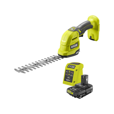 Ryobi 18V ONE+ Hedge Grass Shears 2.0Ah Kit R18HTR132 - 217mm Bar Length - 80 Minutes Runtime - SuperSaverAU - view 1