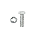 Pinnacle M6 x 20mm Zinc Plated Hex Head Bolts and Nuts 8 Pack - Silver - SuperSaverAU - view 1